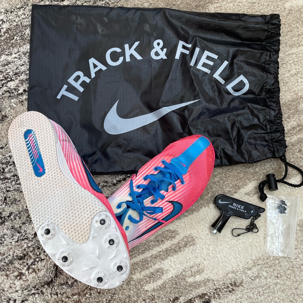 Nike Zoom Rival Distance Track Running Shoes - Picture 2 of 8